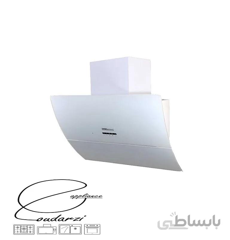 هود درسا مدل نگین سفید با جک برقی
