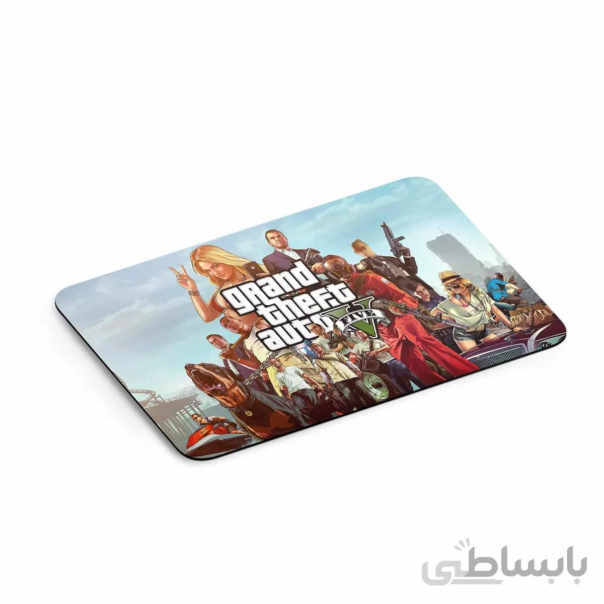 ماوس پد طرح بازی جی تی ای وی GTA V کد 284700