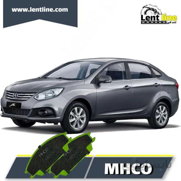 لنت ترمز جلو جک جی 4 برند MHCO