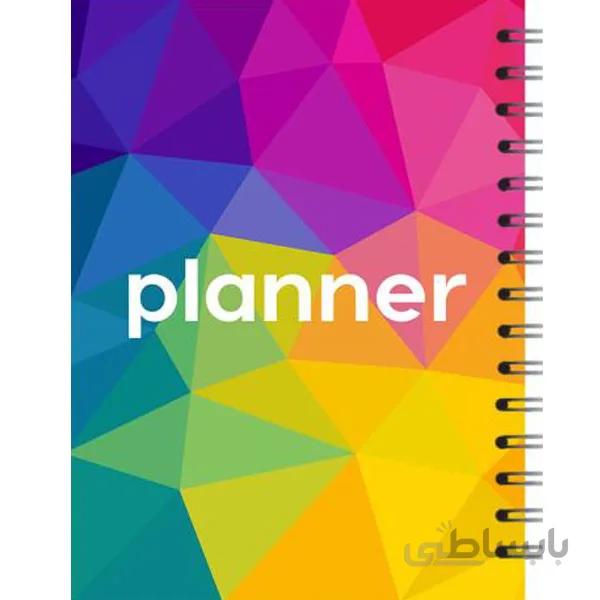 پلنر هفتگی رنگی آبرنگ