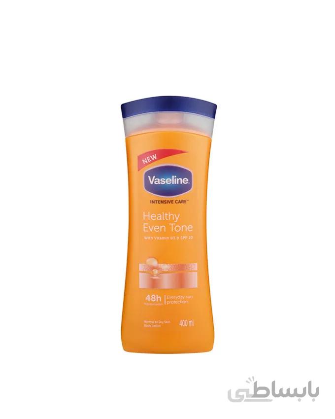 لوسیون بدن وازلین Vaseline مناسب برای سلامتی پوست (400ml)