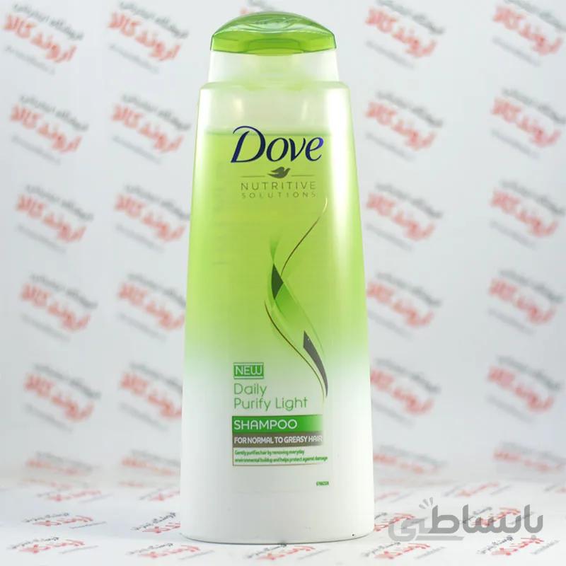 شامپو داو Dove مدل Purify Light