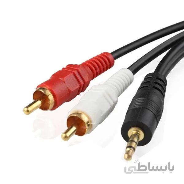 کابل 1 به 2 صدا AV CABLE 1.5 متری