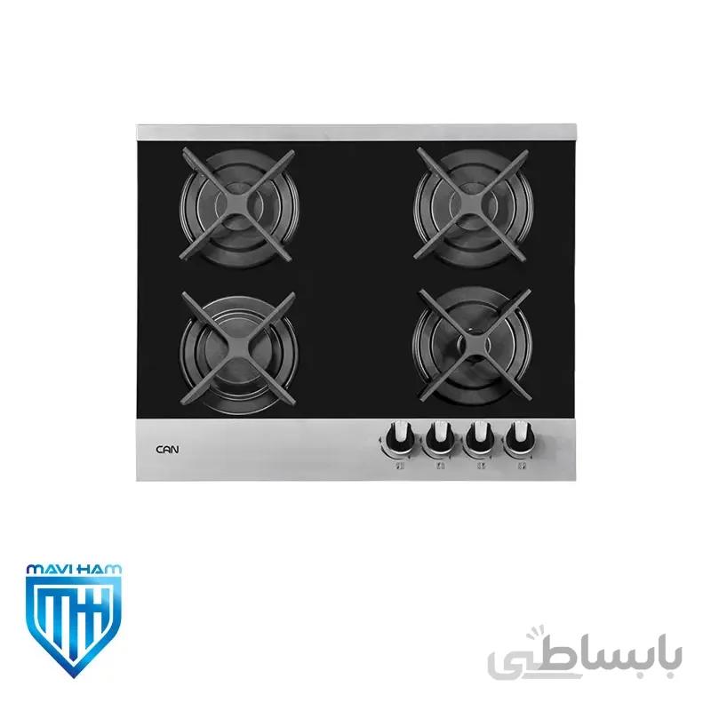 اجاق گاز صفحه ای شیشه ای کن مدل 419M ا Can 419M Glass Gas Hob