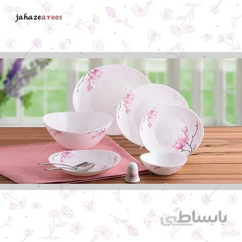 سرویس ۲۸‌پارچه بیضی پارس اپال کد‌۲۲۹