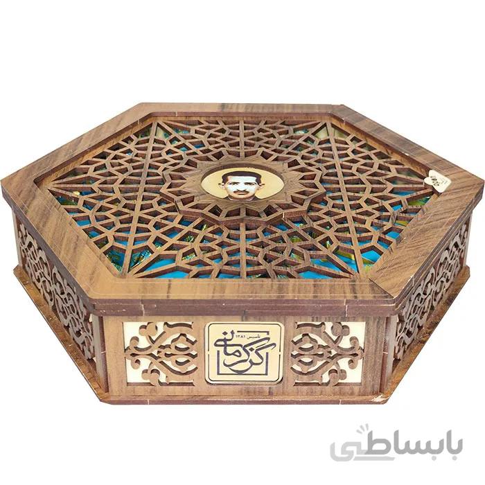 گز لقمه ای پسته 28% کرمانی کدG-165