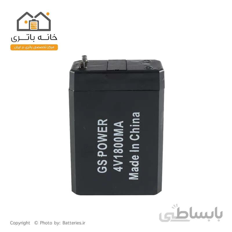 باتری خشک 4 ولت 1800 میلی آمپر جی اس پاور(GS Power)