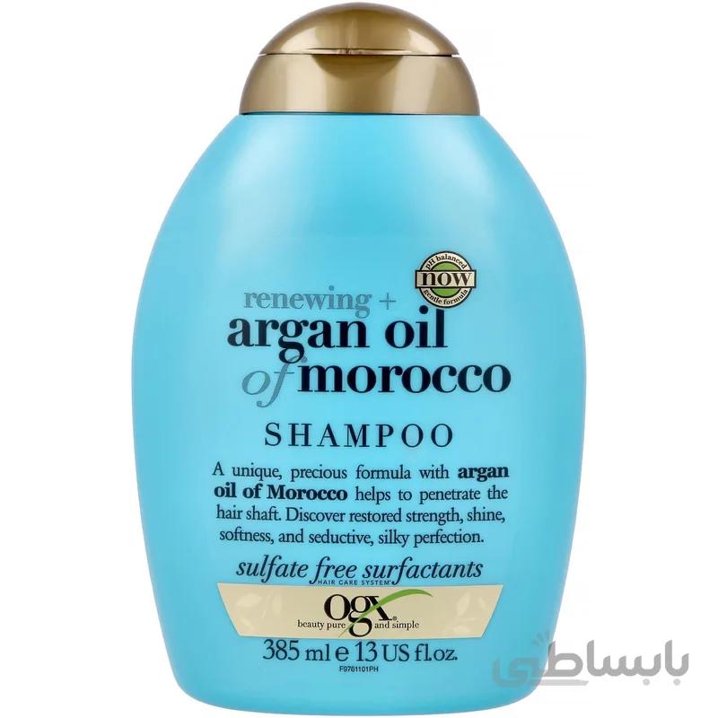 شامپو بدون سولفات اوجی ایکس حاوی روغن آرگان مراکشی OGX- Argan oil