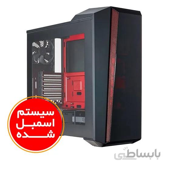 سیستم اسمبل شده گیمینگ ایسوس مدل A1 با پلتفرم اینتل گرافیک 8 گیگابایت