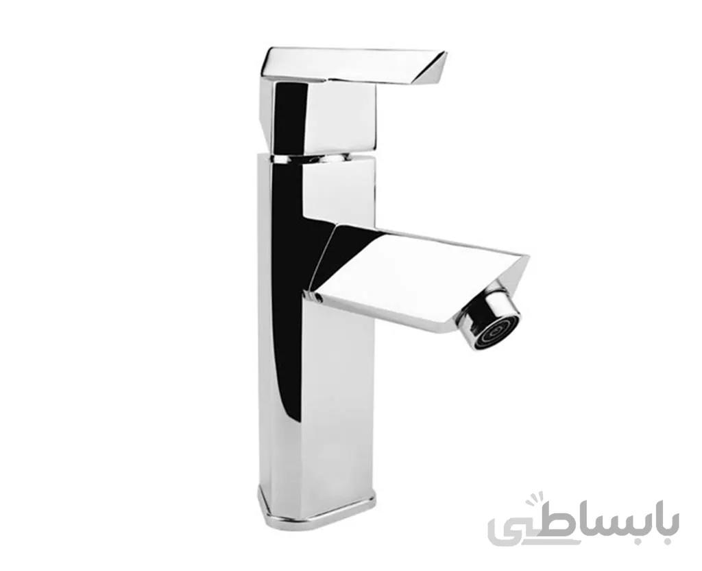 شیر روشویی البرز روز مدل برمودا ا شیر روشویی برمودا البرز روز بدنه ساخته شده با آلیاژ برنج