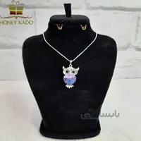 گردنبند زنانه سواروسکی مدل جغد