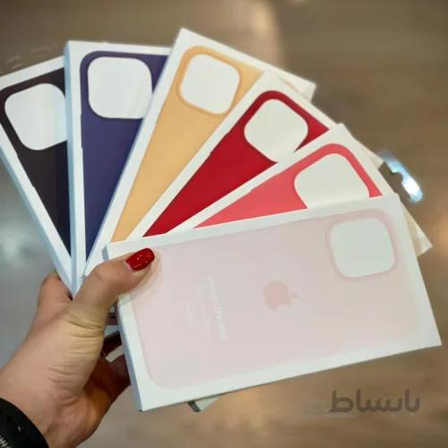 قاب سیلیکونی Silicon دارای MagSafe برند اپل