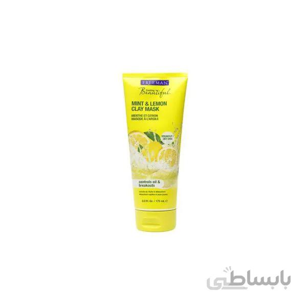 ماسک صورت خاک رسی نعناع و لیمو فریمن