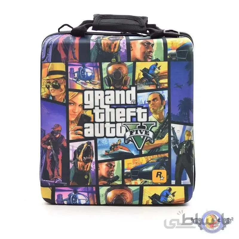 کیف حمل پلی استیشن 4 Pro طرح GTA