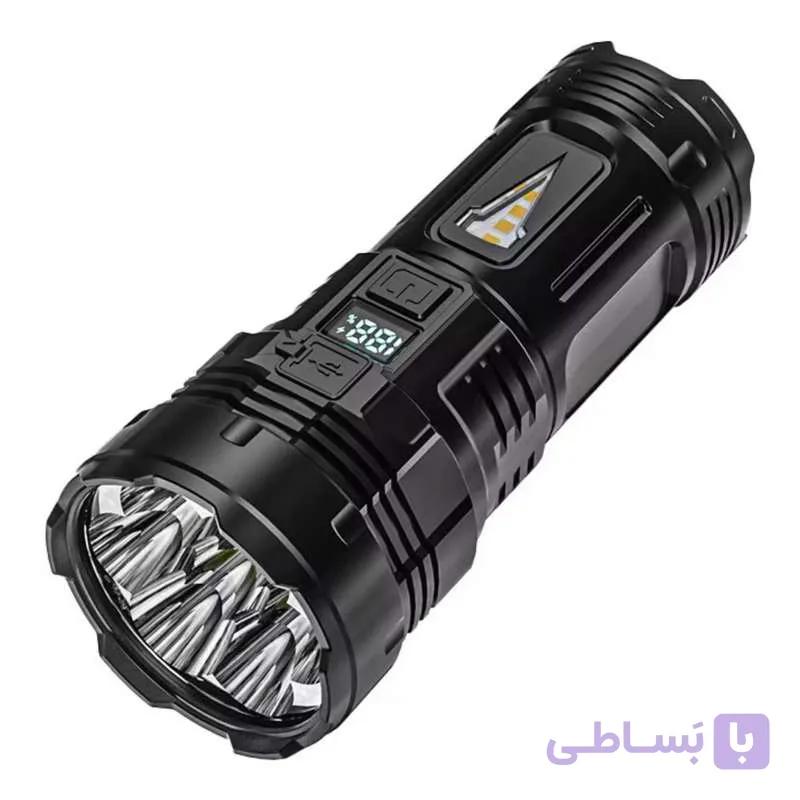 چراغ قوه دستی اسمایلینگ شارک مدل SD-5267-4L با نور مهتابی — تصویر 1