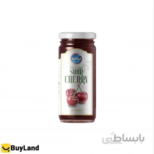 مربا آلبالو 600 گرم بهانه ا Bahaneh Sour Cherry Jam 600gr