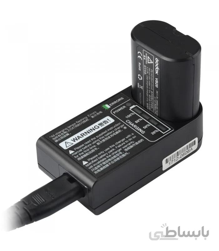 شارژر باتری گودوکس مدل Godox C20 مناسب برای فلاش V350