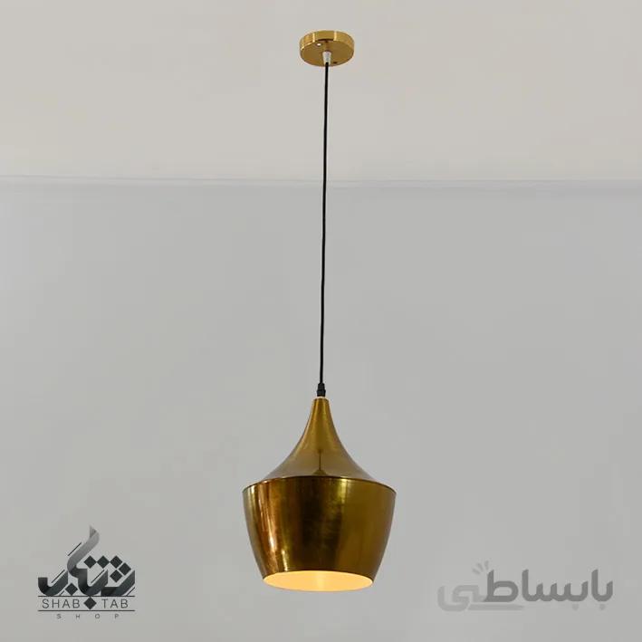 لوستر آویز تک شعله مدرن 25S آنتیک SHJ