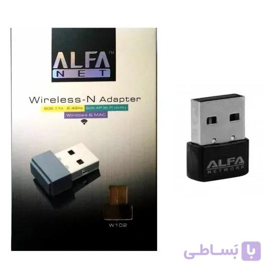 کارت شبکه وایرلس آلفا مدل W102
