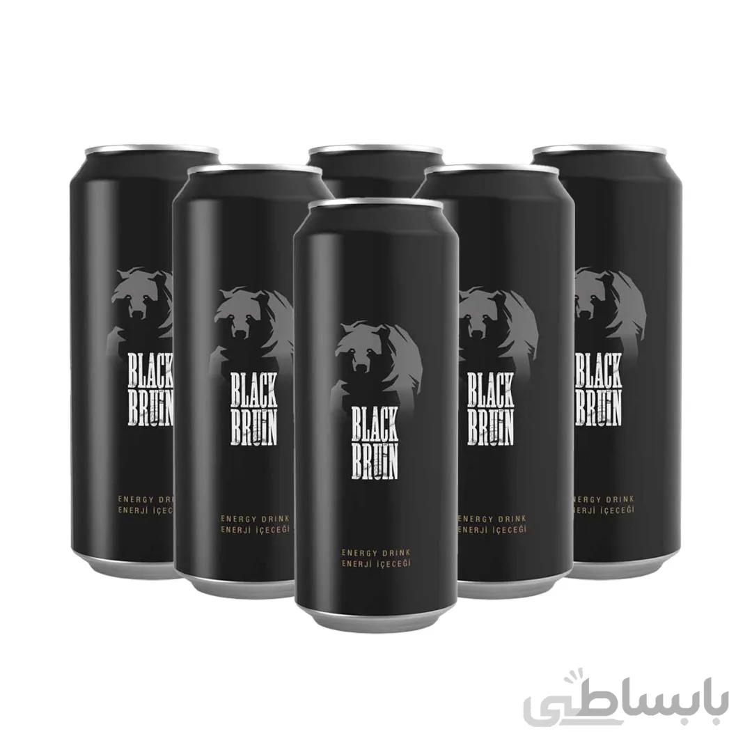 پکیج 6 تایی نوشابه انرژی زا بلک برن Black Bruin