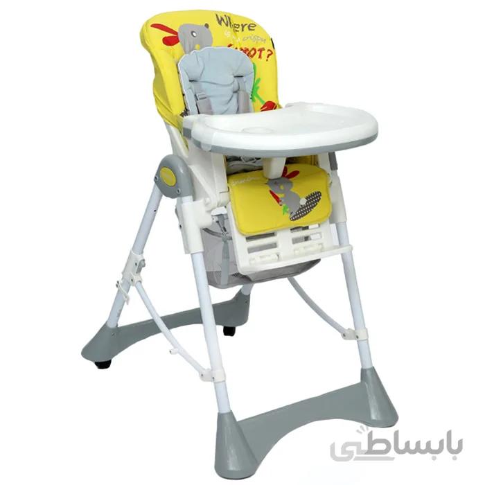 صندلی غذاخوری BEBEKO مدل Happy Time طرح خرگوش
