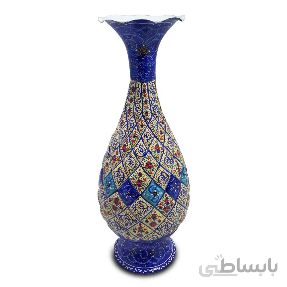 گلدان میناکاری 25 سانت