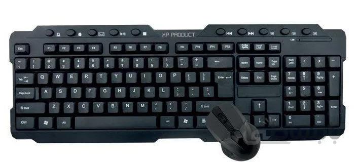 کیبورد و ماوس بی سیم ایکس پی مدل XP-W4600 ا کیبورد و ماوس بی سیم ایکس پی مدل XP-W4600