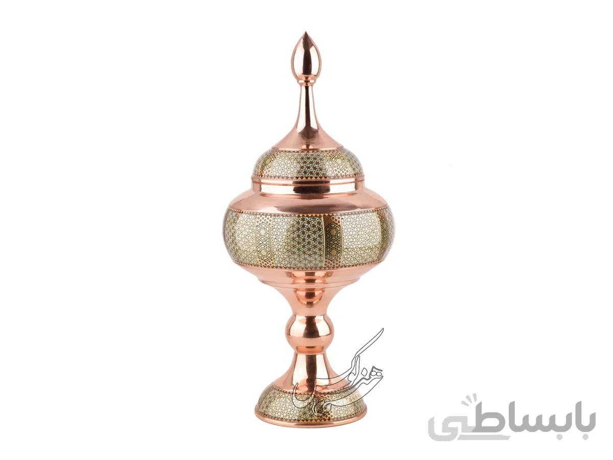 شکلات خوری مس و خاتم اصفهان سایز 50