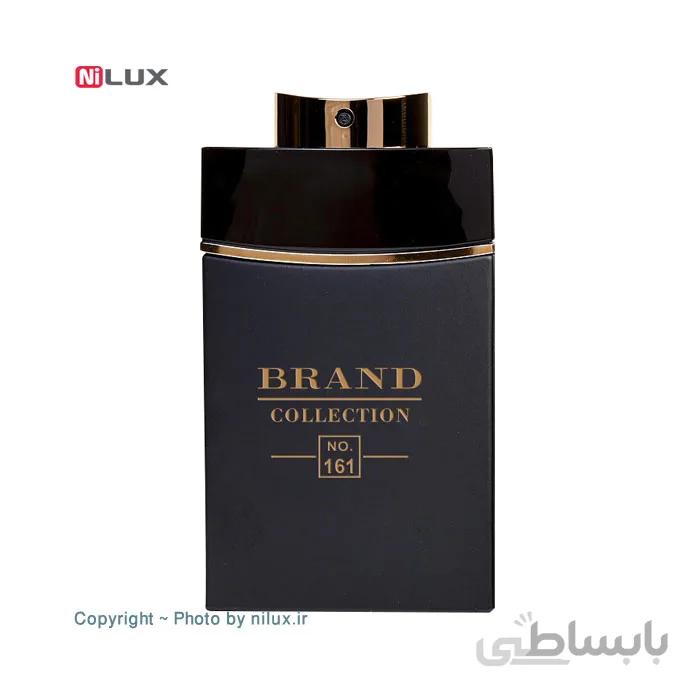 عطر ادکلن مردانه بولگاری من این بلک برند کالکشن کد 161 (Bvlgari man in black) حجم 25 میل ا Brand collection No.161 bvlgari man in black