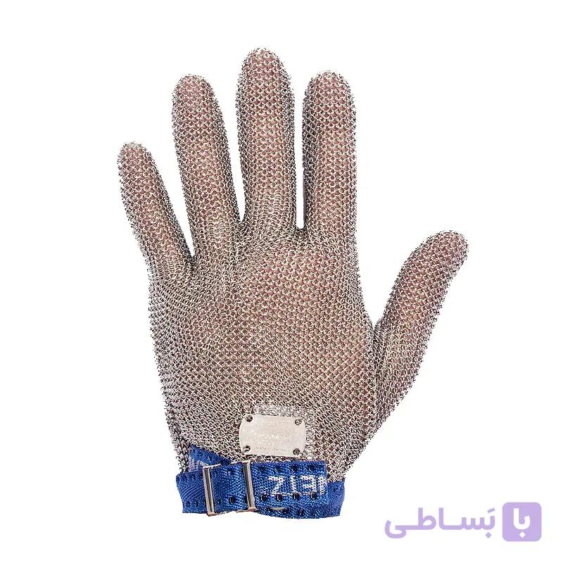 دستکش فلزی زنجیری ساق کوتاه مدل MG 2152