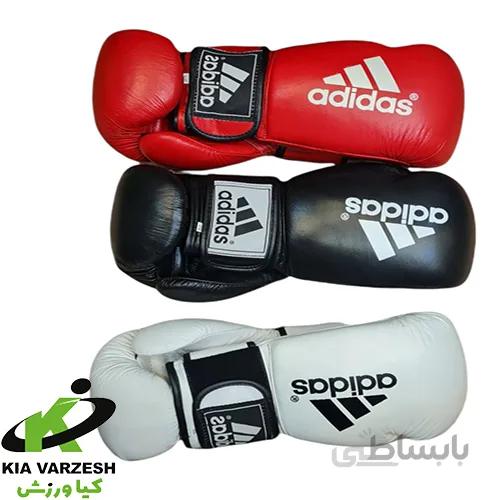 دستکش بوکس چرم طرح آدیداس-مشخصات، قیمت و خرید ا Adidas leather boxing gloves