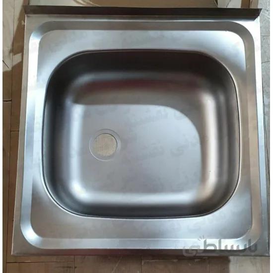 سینک روکار استیل البرز 50*50