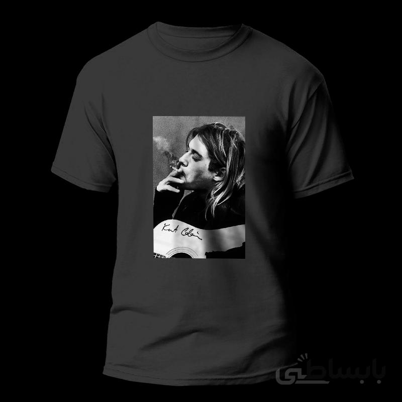تیشرت kurt cobain از گروه نیروانا