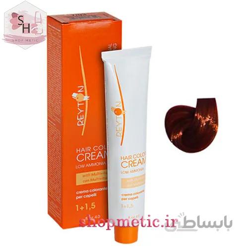 رنگ مو ریتون Reyton سری مسی برنز شماره 7.4 بلوند مسی