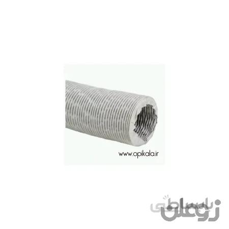 شیلنگ 6 اینچ برزنتی حرارتی 100 درجه سیمدار - 10 متری