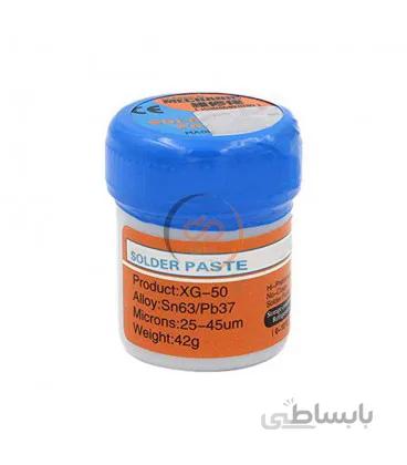 خمیر قلع 42 گرمی با دمای ذوب 183 مکانیک Mechanic XGSP50