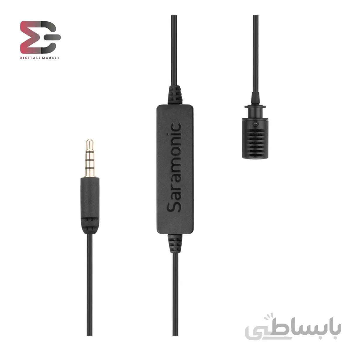 میکروفون یقه ای با سیم سارامونیک مدل LavMicro-S ا Microphone Saramonic Lavmicro S
