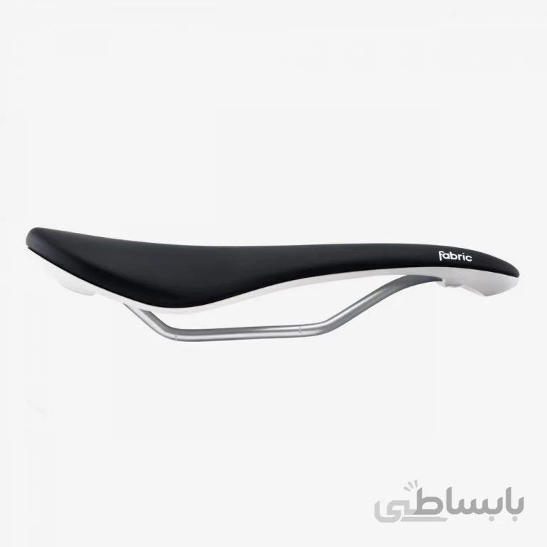 زین دوچرخه فابریک مدل Scoop Elite Shallow رنگ سفید