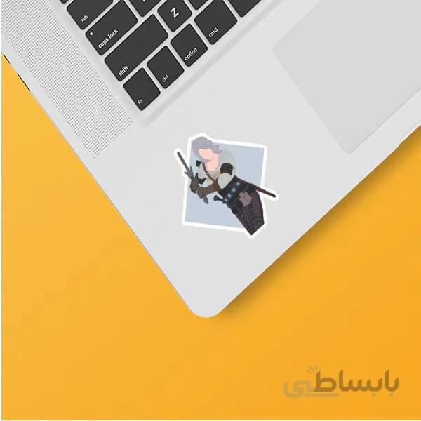 استیکر لپ تاپ طرح Witcher 05