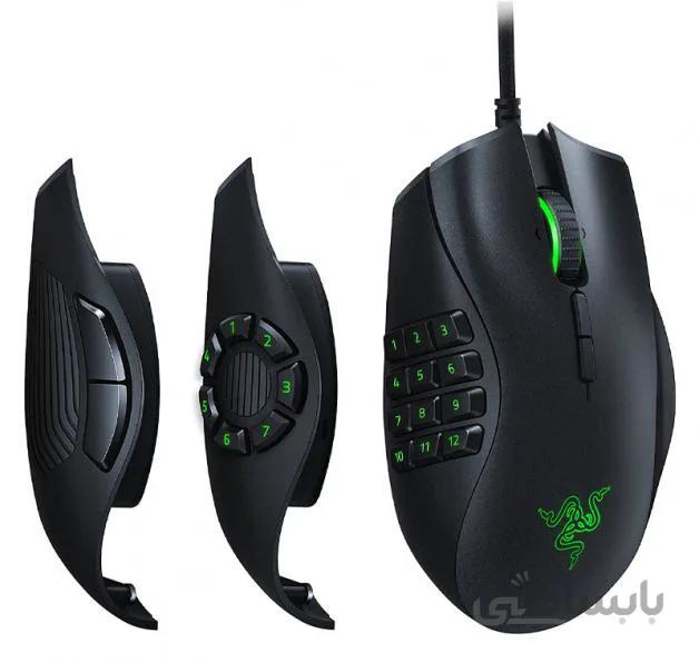 ماوس مخصوص بازی ریزر مدل Naga Trinity ا Razer Naga Trinity Gaming Mouse
