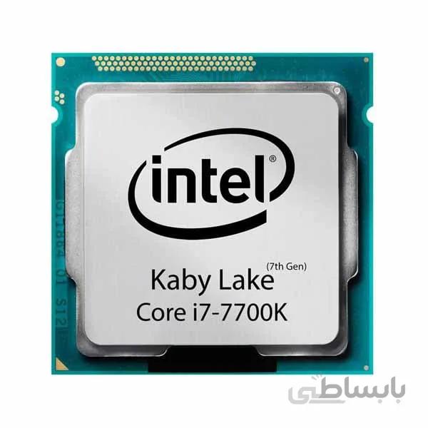 پردازنده اینتل Core i7 7700K Kaby Lake ا Intel Core i7-7700K Kaby Lake LGA 1151 7th Gen Processor