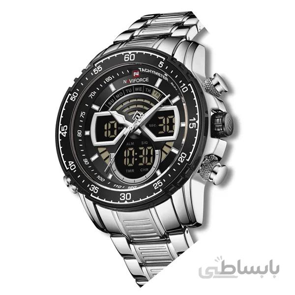 ساعت مچی مردانه نیوی فورس مدل NAVIFORCE NF9189 S/B