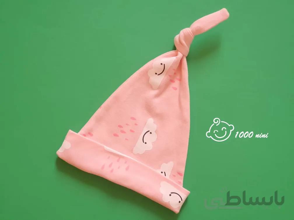 کلاه شیطونی اسمان صورتی ماوی کد 09