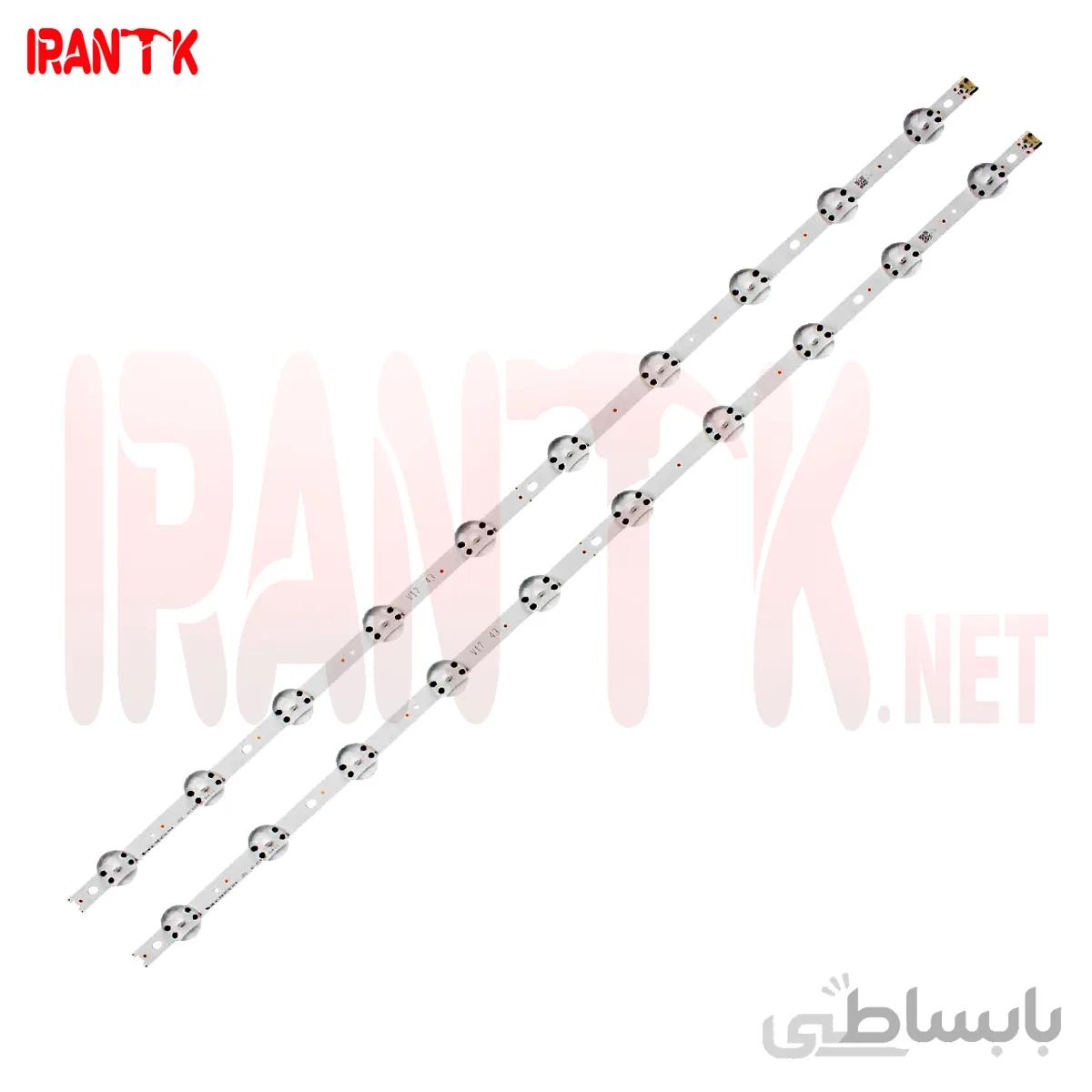 بک لایت 43 اینچ ال جی 43LJ و 43LH لنز درشت بدنه مس