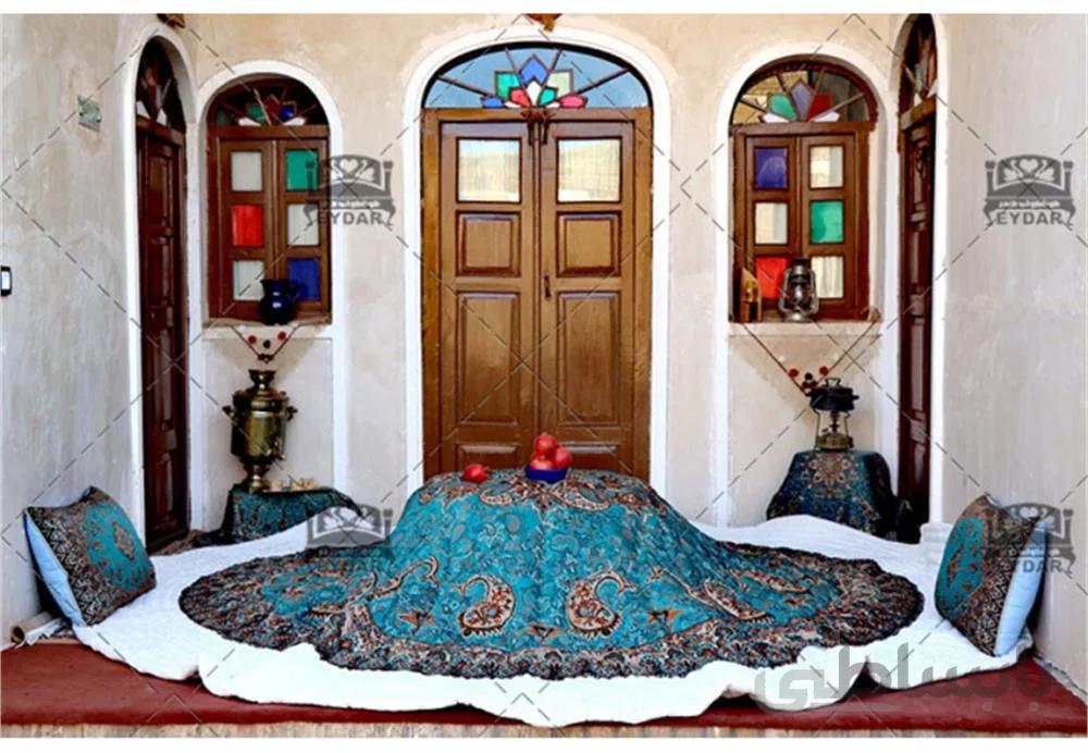 لحاف کرسی پدیده درباری - حیدر خواب - پشم مرینوس - به همراه کاور ضد آب رایگان ا Darbari Padide seat quilt - heydarkhab - Marinus Wool - with free waterproof cover