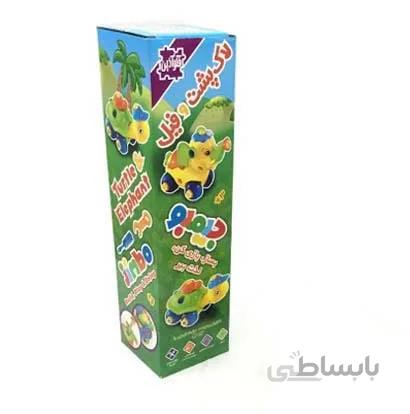 بازی ساختنی جیمبو مدل لاک پشت و فیل