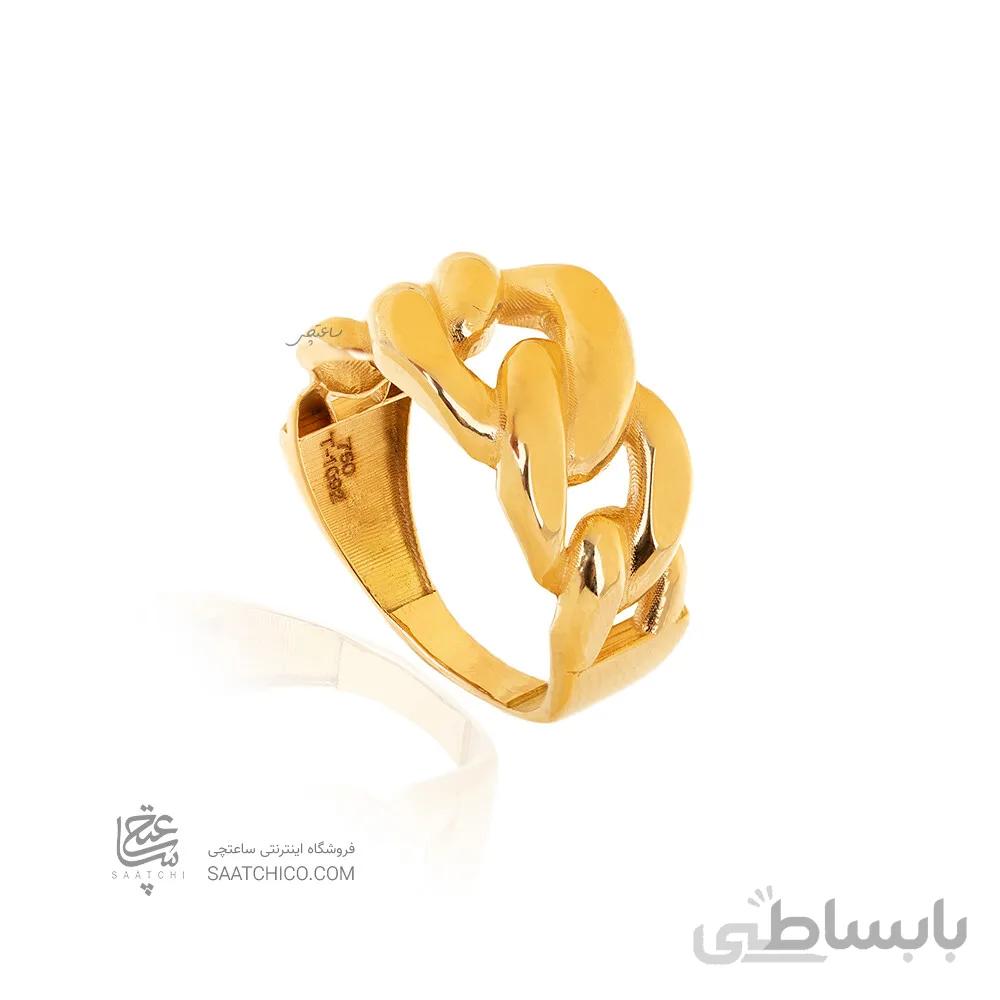 انگشتر طلا طرح کارتیه کد CR555