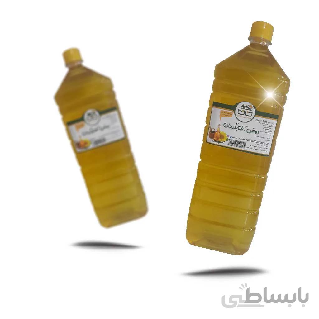 روغن افتابگردان 2 لیتری طبیعی و ارگانیک