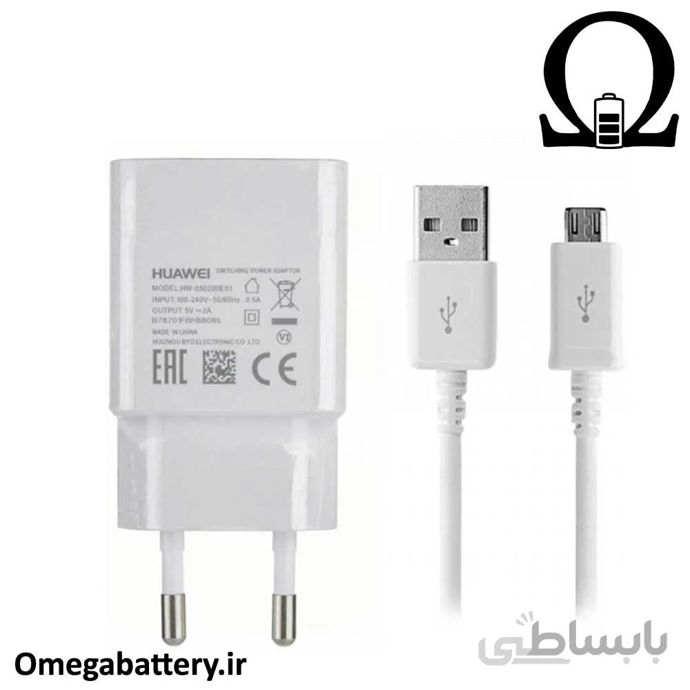 شارژر کابل شارژ و اداپتور اصلی هواوی huawei y5 2019