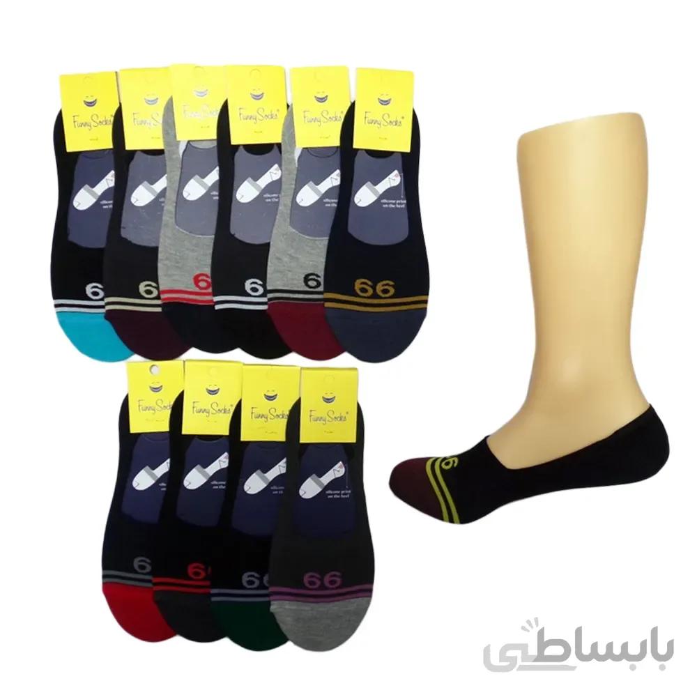 جوراب کالج مردانه Funny Socks کد 6005